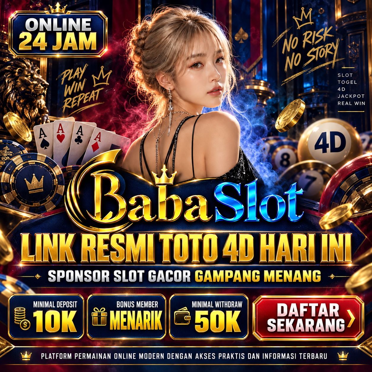 Banner informasi BABASLOT Toto 4D